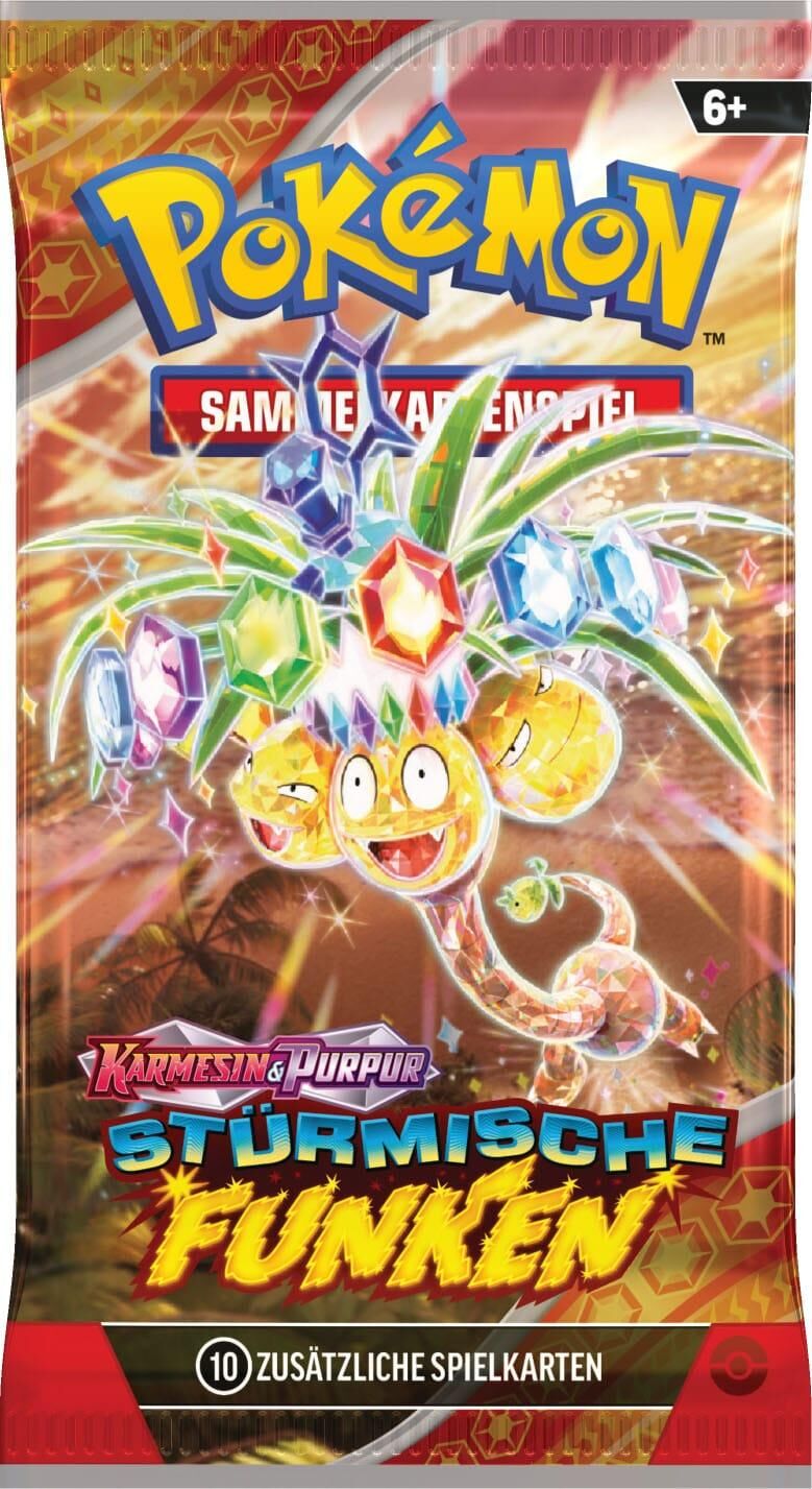Pokémon TCG: KP08 - Stürmische Funken Booster Pack - DE 
